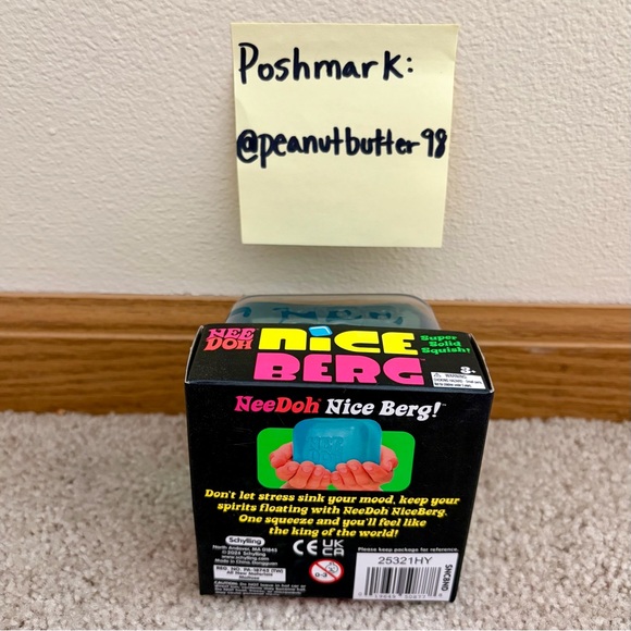 NeeDoh Nice Berg BLUE New - Picture 2 of 2